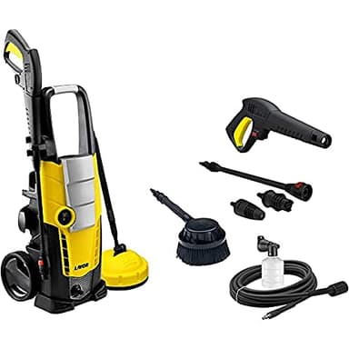 Lavor Idropulitrice ad Acqua Fredda GALAXY 150 2100W, Pressione 150 bar max, Portata 450 l/h max, con Spazzola Rotante e Accessorio Lava Patio