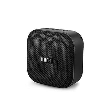 MIFA A1 Altoparlante Mini Portatile Bluetooth 4.2 Tecnologia DSP, IP56 Impermeabile, Scheda Micro SD, Cavo Audio 3,5 mm e Microfono Incorporato per iPhone, iPad, Samsung, Huawei, Honor, Nero