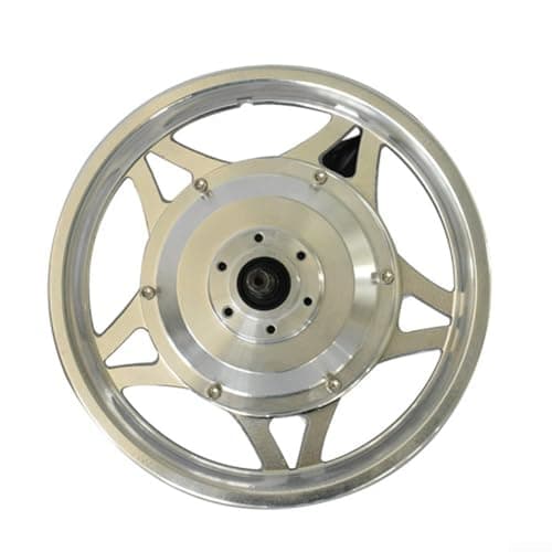 YUANGANG Motore per ruota da 12 pollici, 36-48 V, 350 W, modifica bicicletta elettrica pieghevole, ruota del motore del posteriore, kit di conversione per bicicletta elettrica (36 V 350 W)