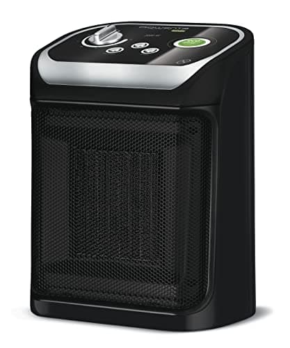 Rowenta Termoventilatore SO9266 Mini Excel Eco Safe, 2 livelli di potenza, Compatto, Silenzioso, Funzione di risparmio energetico, 1000-2000 Watt, 50 dB (A), Filtro lavabile, Spegnimento automatico