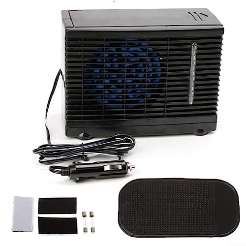 Condizionatore d'aria portatile da 12 V, mini condizionatore d'aria per auto, ventilatore per aria condizionata, ventilatore portatile per auto