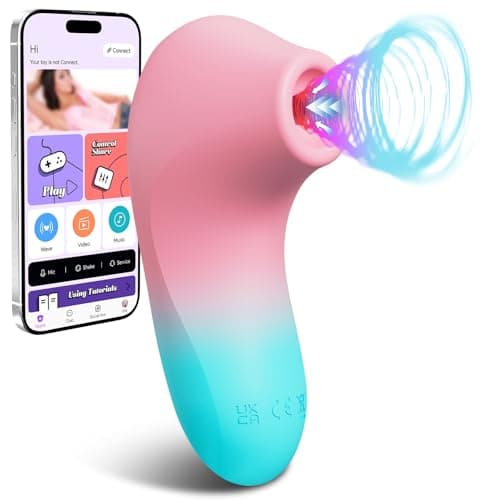 Vibratoreper Donna Professionale Sex Toys - Vibratori Clitoride Succhiare Toys Sessuali per Donna con 10 Modos Succión y Vibración, Stimolatore Clitoride Femminile Sexy Toys per Giochi Erotiici Coppie