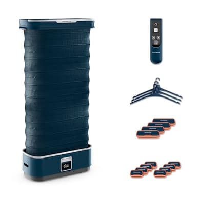 Rowenta Care For You First - Robot da stiro da 1500 W, a basso consumo energetico, rimuove le rughe, disinfetta, rinfresca ed elimina gli odori, fino a 3 capi di abbigliamento, design compatto,
