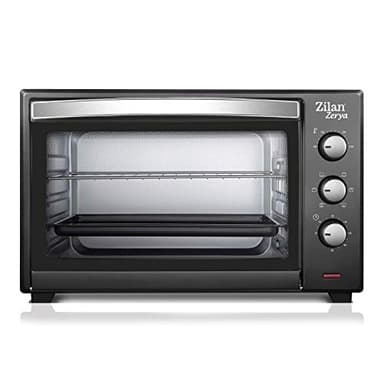 Zilan - Forno elettrico a convezione Zerya, 45 l, multifunzione, programmabile 230°, timer 60 min, spegnimento automatico, 2000 W