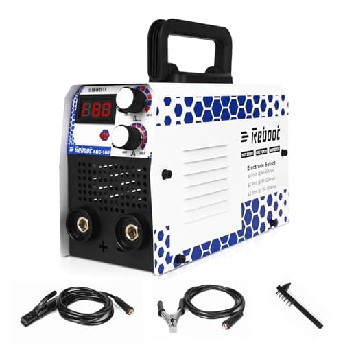 Reboot 2 in1 Mini Saldatrice Inverter Stick MMA & Lift Tig da 160 Amperi, Inversore IGBT 240V, Schermo LCD, Accensione Rapida - Mini Saldatrice ARC160