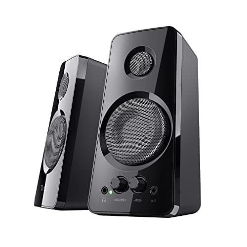 Trust Tytan Set di Casse per PC 2.0 di 36 W, Nero