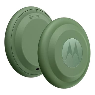 Motorola Moto Tag, Tracker Bluetooth + UWB, Protezione IP67, Google Trova Il Mio Dispositivo, Durata della Batteria Fino a Un Anno, Batteria sostituibile, Jade Green