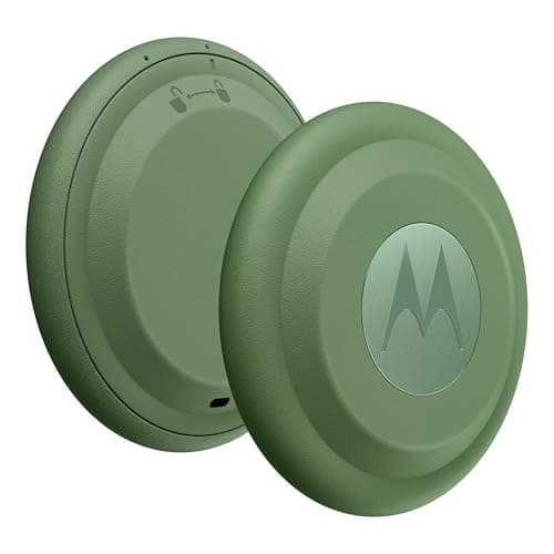 Motorola Moto Tag, Tracker Bluetooth + UWB, Protezione IP67, Google Trova Il Mio Dispositivo, Durata della Batteria Fino a Un Anno, Batteria sostituibile, Jade Green