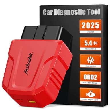 OBD2 Auto Diagnostica OBD Bluetooth: 5.4 OBD Auto Diagnostica Italiano - OBD2 Senza Fili Strumento Scanner Diagnosi Auto Professionale - Ispezione Motore - Controllo Smog - per iOS e Android