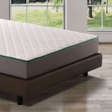 Bedshire Essential Materasso Matrimoniale 160x190 in Memory Foam Ortopedico 23 cm, Fodera Cotone e Tessuto Traspirante, Made in Italy 100%