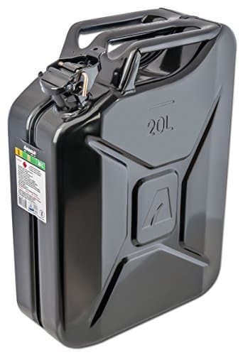 Arnold, 6011-X1-2002, Lattine di carburante metallo 20 L, nero