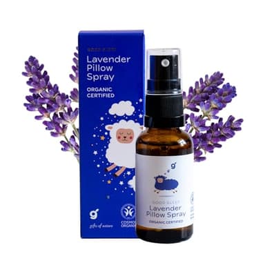 Schlafwohl - Spray per cuscini alla lavanda, 30 ml, spray per il sonno riposante, spray per il relax e il riposo, con vero olio di lavanda biologico, spray per addormentarsi senza alcool per cuscini