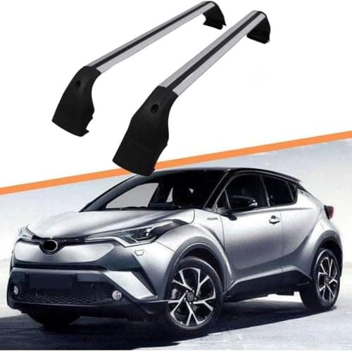 HJKJNBF 2 Pezzi Barre portatutto, per Toyota CHR 2017-2024 Portapacchi da Tetto Barre Tetto Portapacchi E Box da Tetto Esterno