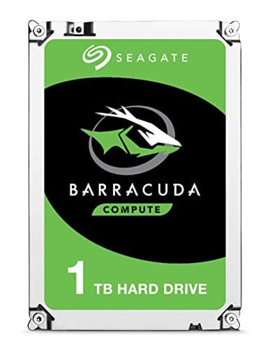 Seagate ST1000DM010 HDD da 1 TB, 64 MB Sata III da 3.5 pollici, Grigio (Ricondizionato)