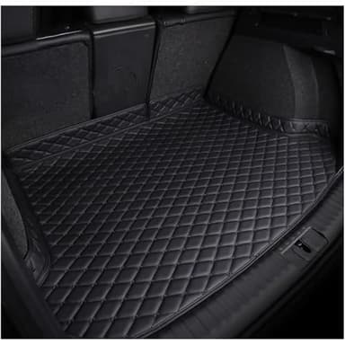 QSLLLY Auto Tappetino Bagagliaio per MG ZS 2017-2022 2023 2024,Pelle Tappetino Bagagliaio Posteriore ​Tappeto Copri Baule Imperme AntiGraffio Interni Accessori,B