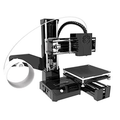 Mini Stampante 3D FDM, Mini Stampante 3D Desktop per Bambini e principianti: Elevata Precisione di Stampa, Riscaldamento Uniforme, Volume di Stampa 100x100x100 Mm, Entry Level