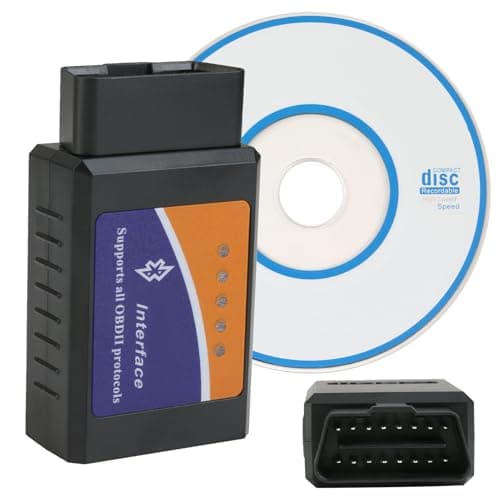 OBD2 Diagnostica Bluetooth per Auto e Moto, Scanner Reset Errori Veicoli, Lettore Codici Strumento Diagnosi autoCompatibile con And-roid - Non i O S (1996 e Successivi)