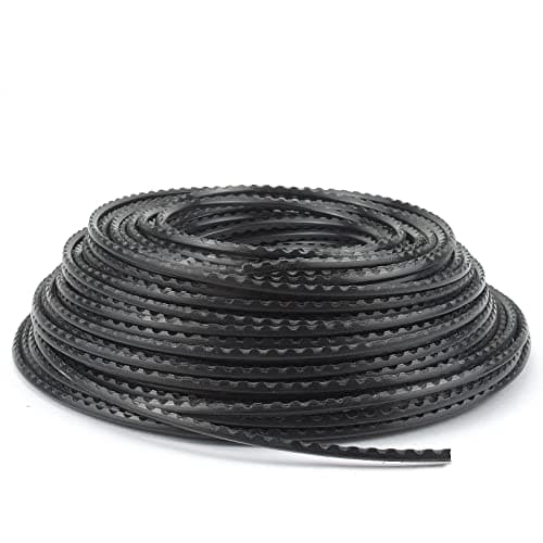 BIGP Filo di nylon per decespugliatore, 3 mm x 60 m, Trimmer Linea Filo di Nylon Professionale Serrated Filo per decespugliatore Regolatore Benzina per Tagliaerba