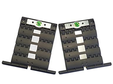 2 pezzi SecuBlock di Selve, protezione anti-intrusione per tapparelle – Fusibile a 3 maglie con connettori ad onda fissa – Blocco intrusioni per profondità della cassa: 185 – 210 mm