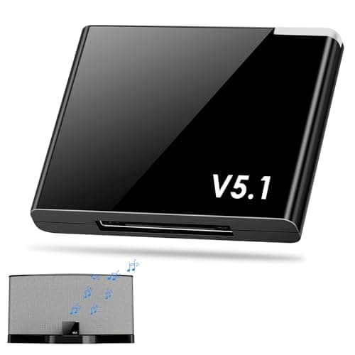 Adattatore ricevitore Bluetooth 5.1 a 30 pin, adattatore Bluetooth per impianto HiFi, Bose Sound Dock e altre docking station