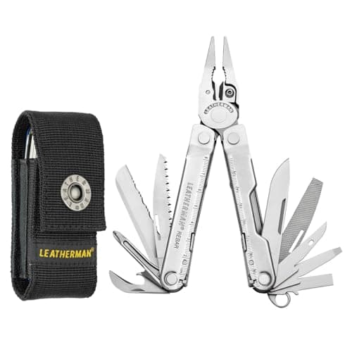LEATHERMAN - Rebar, attrezzo multifunzione con 17 utensili, con Fodero Nylon
