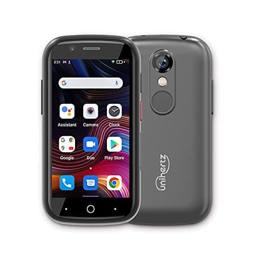 Unihertz Jelly 2E - Lo smartphone 4G più piccolo del mondo, mini telefono da 110 g, carino e portatile, Android 12, 4 GB di RAM + 64 GB di ROM, smartphone e telefono cellulare sbloccato