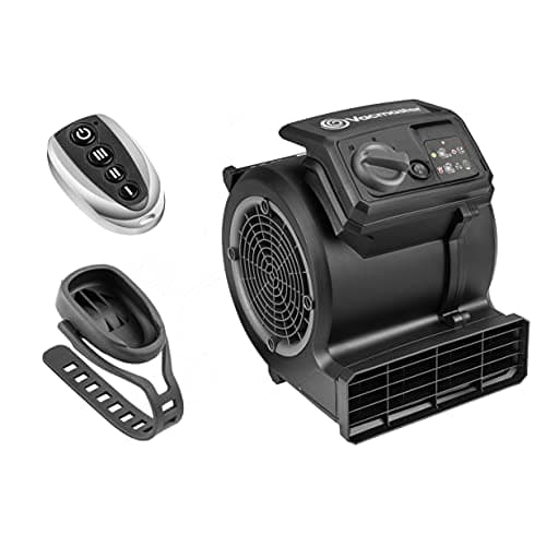 Vacmaster Air Mover Cardio54 Ventilatore da Palestra da Pavimento con Telecomando Ventilatore da Bicicletta Silenzioso, 3 Livelli Asciugatrice per Tappeti, Raffreddare,Riparare i Danni dell'Acqua