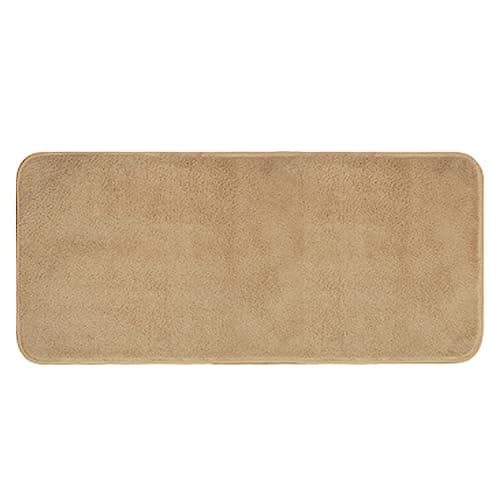 OLIVO.shop | TEKNOS Tappeto magico assorbi acqua, Zerbino asciugapasso super assorbente, Tappeto ingresso casa interno BEIGE (50x110 cm)
