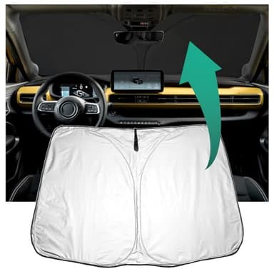 YEE PIN Avengers - Parasole per Auto Compatibile con Jeep Avengers Elettrico 2023 2024 /Opel Mokka B /Opel Mokka E 2021-2025 Pieghevole per Auto Parabrezza Protezione UV e Polvere