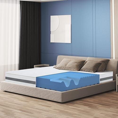 Materasso Una Piazza e Mezza Ortopedico in Memory Antibatterico | Rivestimento 3D Air in Fibra Ipoallergenica ed Antiacaro | 7 Zone Differenziate Termosensibili | Altezza 20 cm Reali | 120 x 190