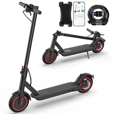 Monopattino Elettrico per Adulti, Scooter Elettrici Doppia frenata per I Viaggiatori Pneumatici 8.5 ",Autonomia 35 km