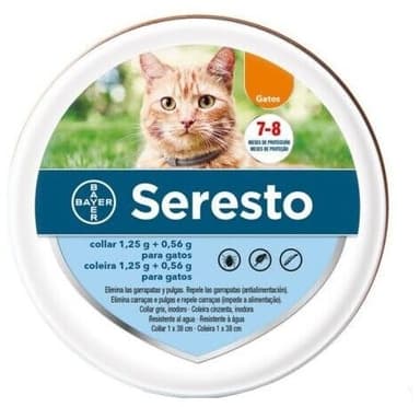 Collare per Gatti per i (fino a 8 mesi di protezione, 38cm)