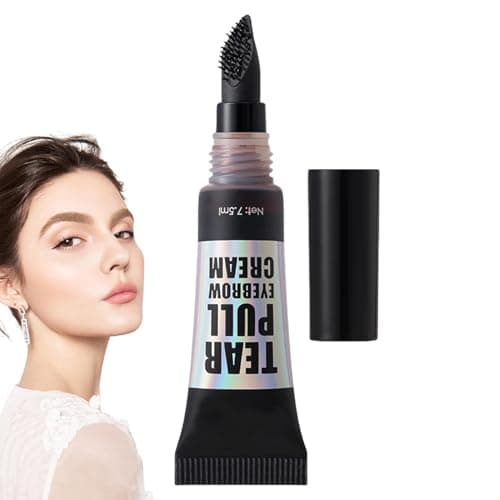 Anloximt Stacca la tinta per sopracciglia, stacca il gel per sopracciglia | Gel per sopracciglia volumizzante e staccabile ad asciugatura rapida e a lunga durata | Gel per sopracciglia waterproof, gel