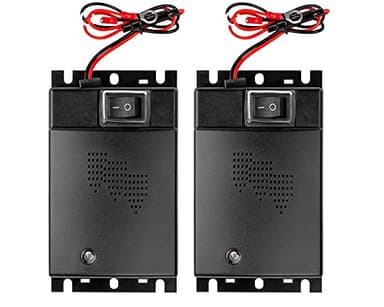 XIAXIA 2X Repellente ad Ultrasuoni, 12v Repellente Topi per Auto, Ultrasuoni per Topi da Esterno, Repellente Topi Auto, Scaccia Topi Ultrasuoni