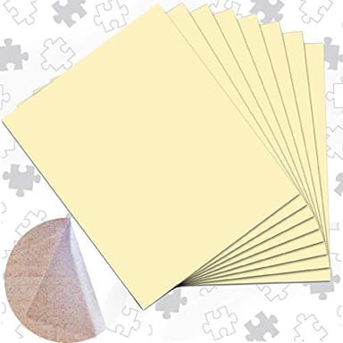 ENYACOS 16 adesivi super puzzle trasparenti, puzzle Saver, pellicola autoadesiva, puzzle Saver can fix The Puzzle, ideale per 2 x 1000 pezzi o 4 x 500 pezzi puzzle (8)