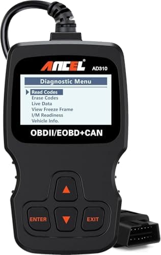 Ancel AD310 OBD2 Auto Diagnostica, Scanner OBD2 Diagnosi Auto per Controlla Luce di Motore, I/M Pronto, Cancellazione Codici di Errore, Lettore OBD2 per BMW Peugeot Volkswagen e Varie OBD II Protocol