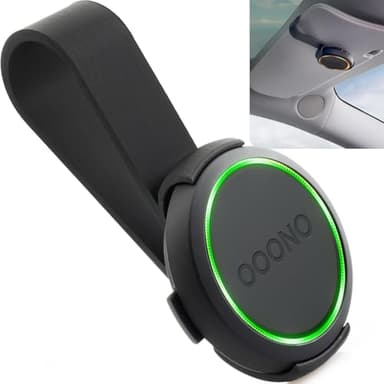 XAiOX [Test MOLTO BUONO, Note 1.2] Supporto auto per OOONO NO 2, parasole per auto OOONO CO-Driver NO2, nuovo modello 2024 stabile, accessorio auto per interni parasole