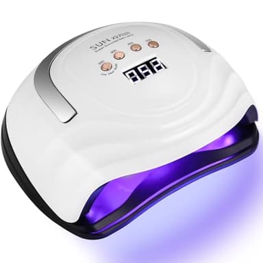 Zawaer Lampada UV LED Unghie, 280W Professionale 81pcs perline di lampada a LEDs, Semipermanente Curare Rapidamente Pedicure Fornetto, con Automatico Sensore per Manicure a Casa e in Salone
