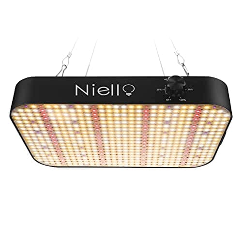 Niello Lampada per piante a LED, 600w con 588 LED coltivano la luce per piante da interno, luce per piante a spettro completo con funzione ghirlanda dimmerabile per VEG, fiori