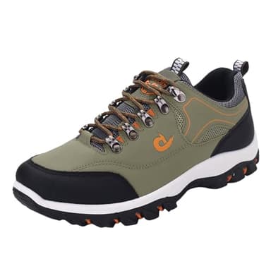 Scarponcini Trekking Uomo Basse Impermeabili Leggere Scarponcini Trekking Scarpe Trekking Trail Sportiva Hiking Scarpe da Escursionismo Comode Outdoor Scarponi Offerta Traspiranti Scarpe Montagna