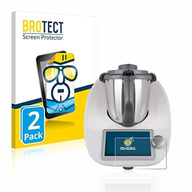 brotect Pellicola Protettiva per Vorwerk Bimby TM6 Protezione Schermo (2 Pezzi) [Trasparente, Anti-Impronte]