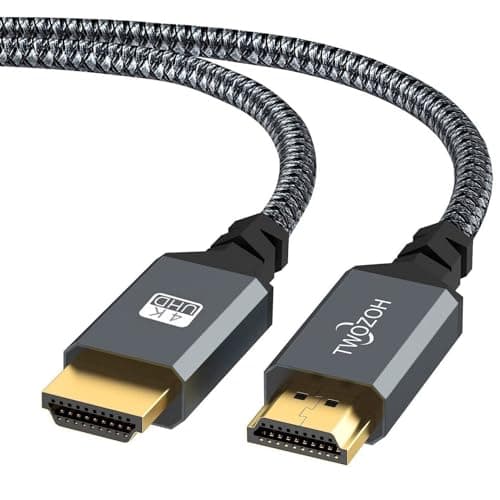 Twozoh Cavo HDMI Lungo10M, Nylon Intrecciato Cavi HDMI Supporta 4K 60Hz HDR 2.0/1.4a, Video UHD 2160p, 1080p, 3D, compatibile PS5, PS3, PS4, PC, proiettore, 4K UHD TV/HDTV, Xbox