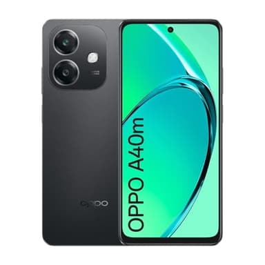 OPPO A40M 8+256GB 6.67" 4G Sparkle Black ITA