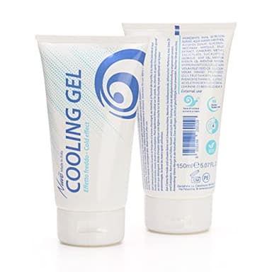 Nuvo' - Crema Gel Rinfrescante Gambe Piedi Caviglie Gonfie Pesanti Stimola la circolazione EFFETTO FREDDO Bava di Lumaca Mentolo Eucalipto Estratti di Mirtillo Made in Italy 150ml
