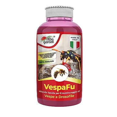 Albagarden - Attrattivo Per Vespe E Drosofile - Liquido Naturale Altamente Attrattivo Per Disinfestazione - Per Utilizzo Con Trappola Mosche E Acchiappa Mosche x 500 ml