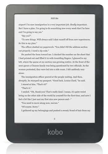 Kobo Clara Hd Ereader Touchscreen Hd Antiriflesso Da 6", 8Gb Di Archiviazione (Ricondizionato)