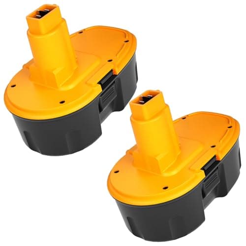Moticett 2 pezzi 3.6Ah DC9096 Batteria Ricambio per Dewalt Batteria 18V NI-MH Compatibile per Dewalt DC9096 DC9098 DE9039 DE9095 DE9096 DW9096 DC330 DC725 DC925 Utensile Batteria