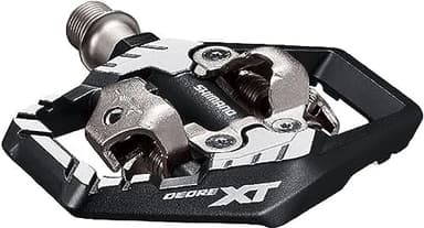 SHIMANO Xt M8120 Spd, Paia Pedali Unisex Adulto, Nero, Taglia unica