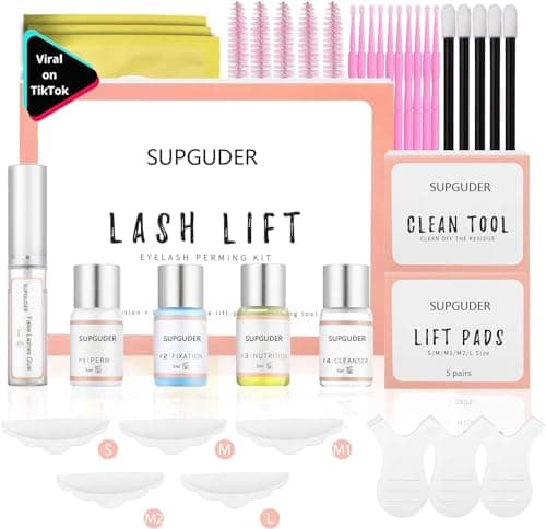 2025 Kit Laminazione Ciglia,YIMEIR Kit Permanente per Ciglia,Ciglia Lifting Set,Lash Lift Kit,Kit per l'estensione delle Ciglia Professionale,Ideale per Salone
