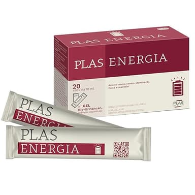 Plas Pharma Integratori Stanchezza Multivitaminico Completo Pre Workout Con Arginina Zinco Carnitina Vitamina B Complex Vitamina B12-20 Stick Gel Ultra Forti Made in Italy
